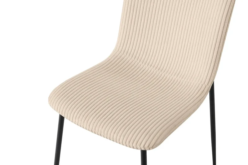 Chaises de Salle à Manger ALICYA en Tissu - 42 x 57 cm