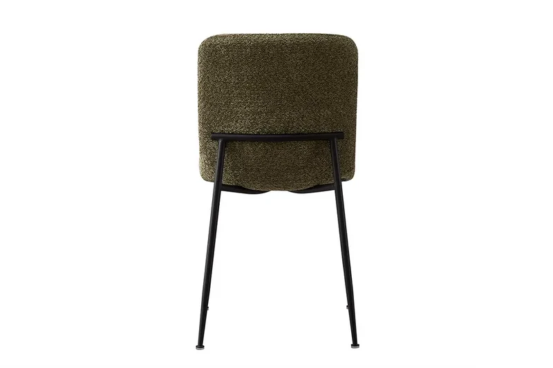 Chaises de Salle à Manger ALICYA en Tissu - 42 x 57 cm