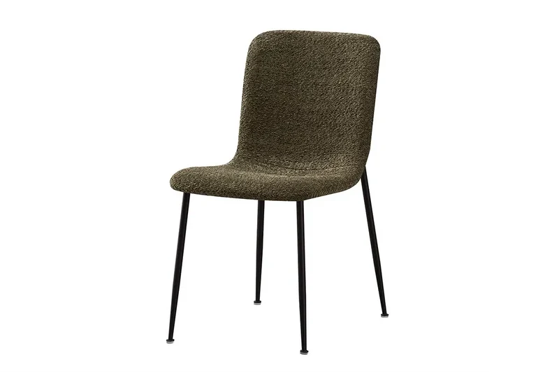 Chaises de Salle à Manger ALICYA en Tissu - 42 x 57 cm