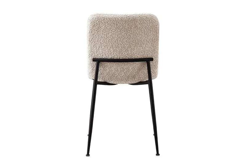 Chaises de Salle à Manger ALICYA en Tissu - 42 x 57 cm