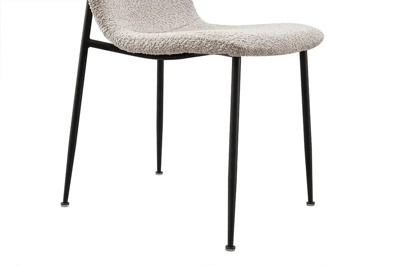 Chaises de Salle à Manger ALICYA en Tissu - 42 x 57 cm