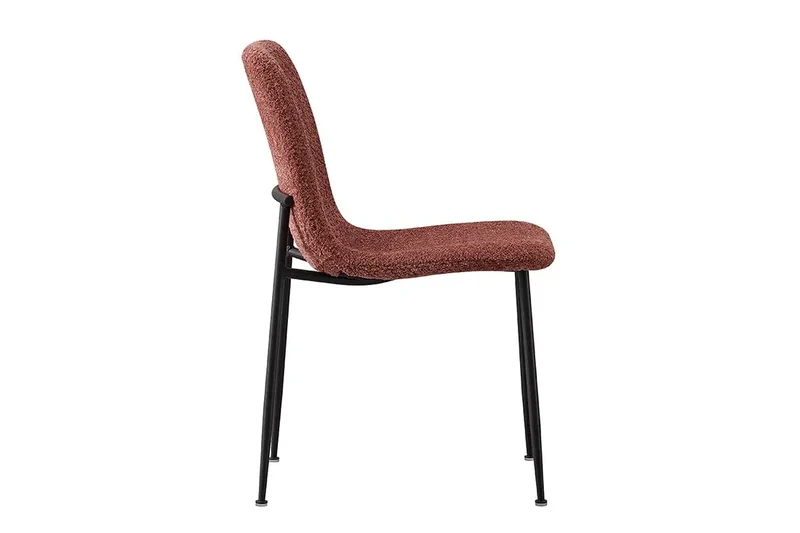Chaises de Salle à Manger ALICYA en Tissu - 42 x 57 cm