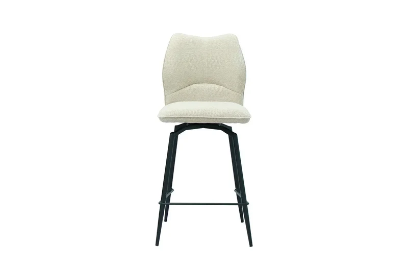 Chaises de Bar LYARA en Tissu - 48 x 56 cm