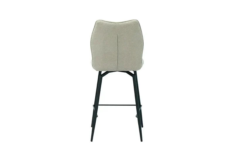 Chaises de Bar LYARA en Tissu - 48 x 56 cm