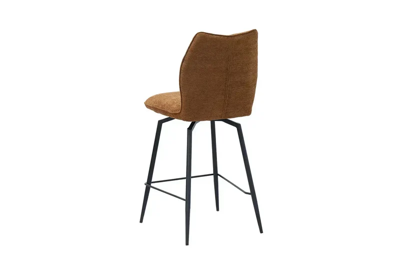 Chaises de Bar LYARA en Tissu - 48 x 56 cm