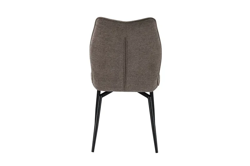 Chaises de Salle à Manger Pivotante LYARA en Tissu - 45,5 x 60 cm