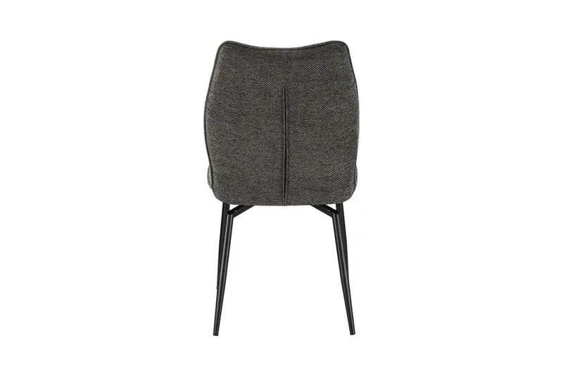Chaises de Salle à Manger Pivotante LYARA en Tissu - 45,5 x 60 cm