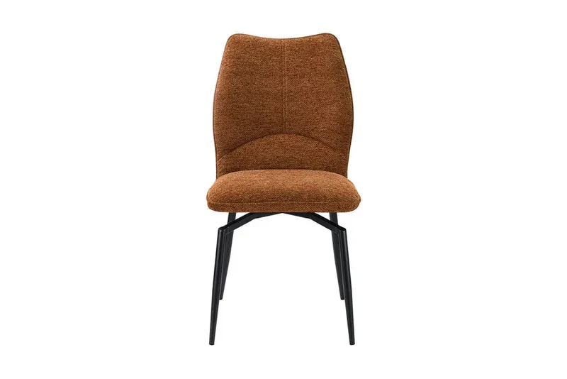 Chaises de Salle à Manger Pivotante LYARA en Tissu - 45,5 x 60 cm
