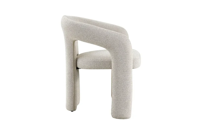 Chaises de Salle à Manger avec Accoudoirs BEJAYA en Tissu - 63 x 62 cm