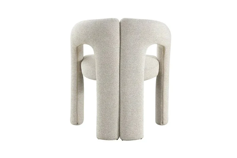 Chaises de Salle à Manger avec Accoudoirs BEJAYA en Tissu - 63 x 62 cm