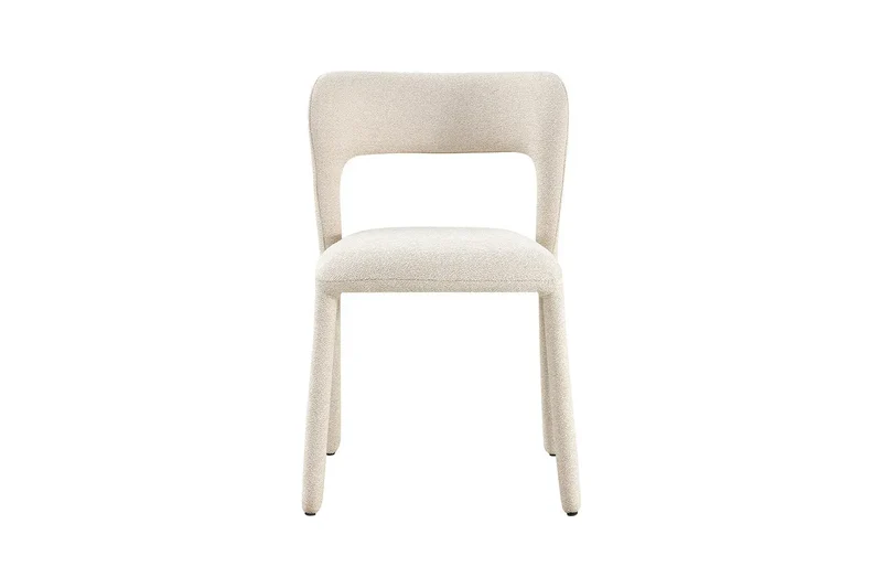 Chaises de Salle à Manger ELVYA en Tissu - 51,5 x 57 cm