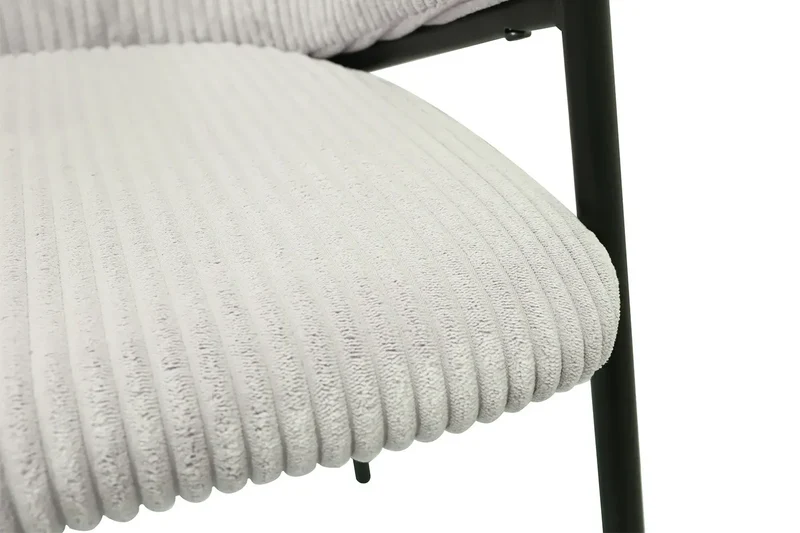 Chaise de salle à manger HINAYA en Tissu - 54 x 62 cm