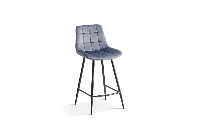 Chaises de Bar JULIA Velours - 46 x 36 cm
