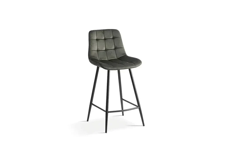 Chaises de Bar JULIA Velours - 46 x 36 cm