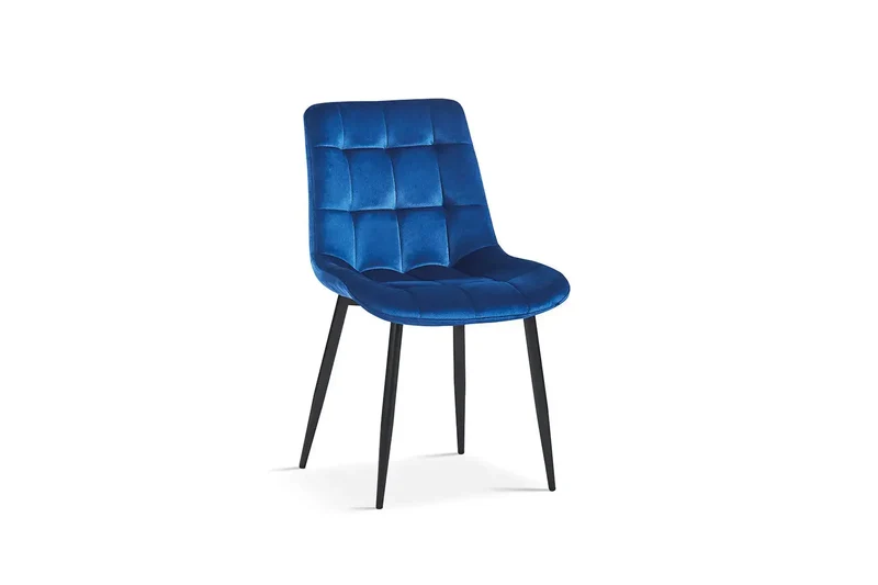 Chaise de Salle à Manger JULIA Velours - 50 x 59 cm