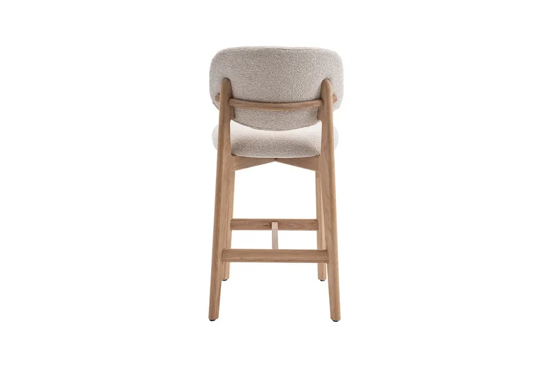 Chaise de Bar KAYA en Chêne Massif - 47 x 56.5 cm