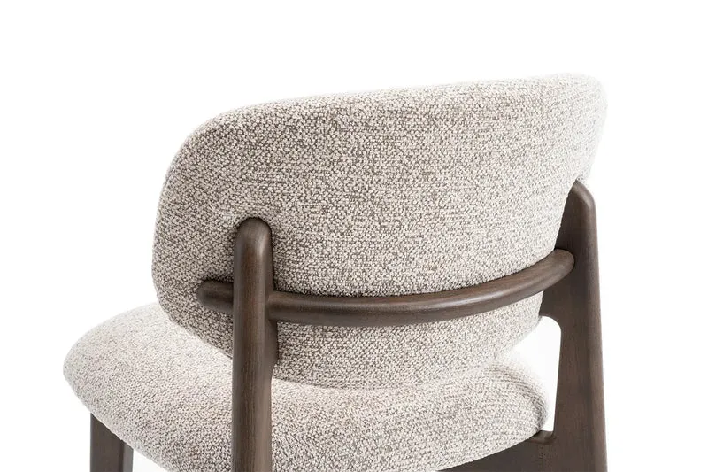Chaise de Bar KAYA en Chêne Massif - 47 x 56.5 cm