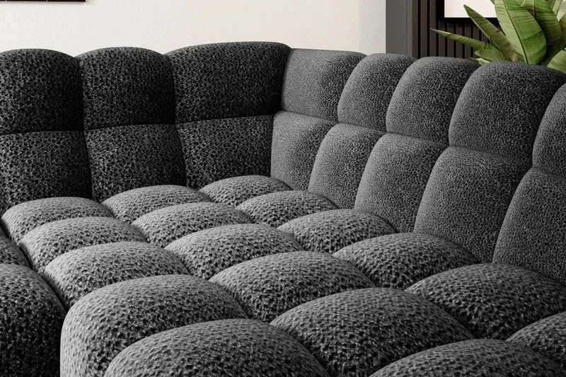Canapé d'angle Convertible Électrique SIERRA - 278 x 197 cm