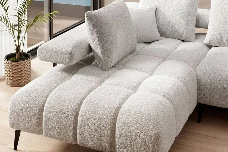 Canapé d'angle Convertible Électrique PULSAR L - 258 x 210 cm