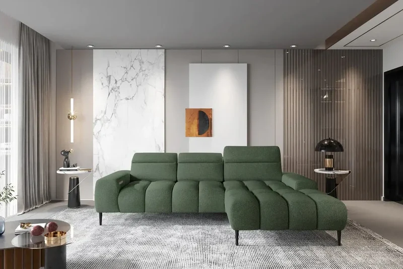 Canapé d'angle Convertible Électrique VERONA S - 273 x 175 cm