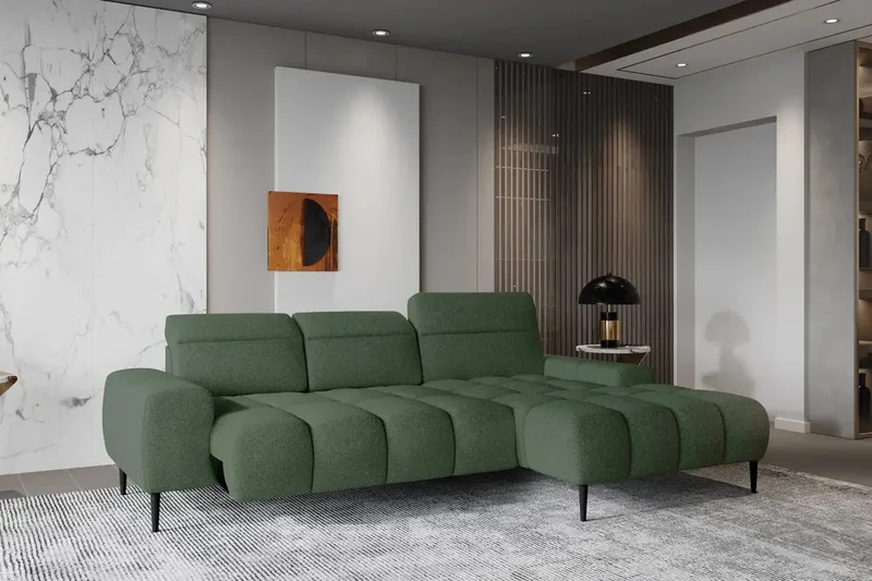 Canapé d'angle Convertible Électrique VERONA S - 273 x 175 cm