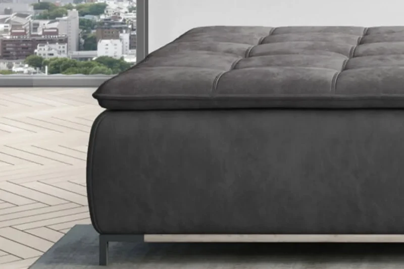 Canapé Droit Convertible avec Rangement SWEET - 204 x 106 cm