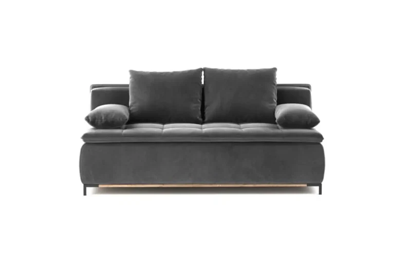 Canapé Droit Convertible avec Rangement SWEET - 204 x 106 cm