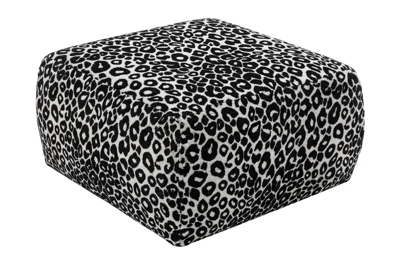ELIO POUF - Tissu sauvage
