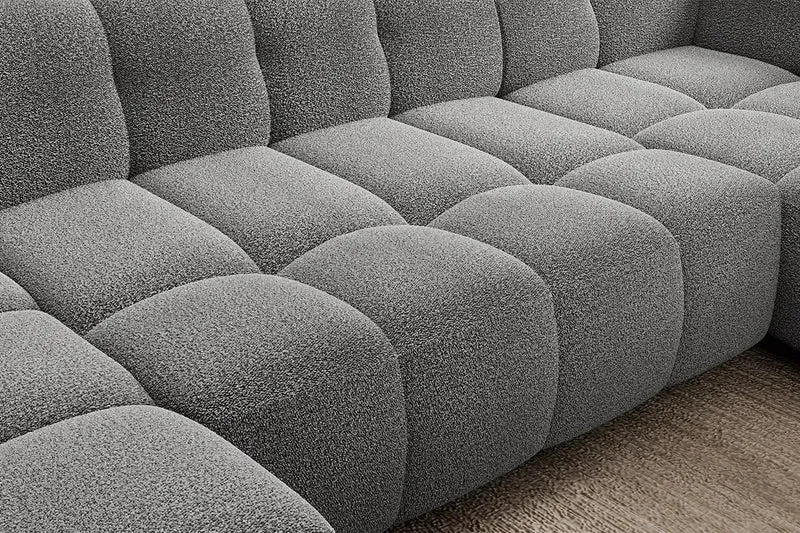 Canapé Panoramique Convertible Électrique SAVONA XL - 355 x 205 x 183 cm