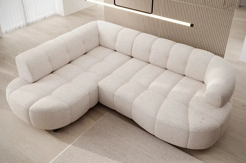 Canapé d'Angle Convertible Électrique SAVONA L - 271 x 205 cm