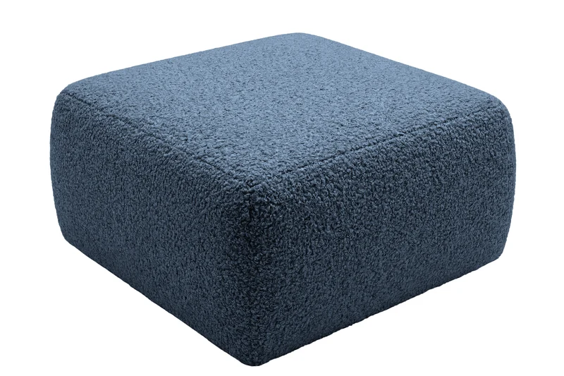 ELIO POUF - Tissu bouclette