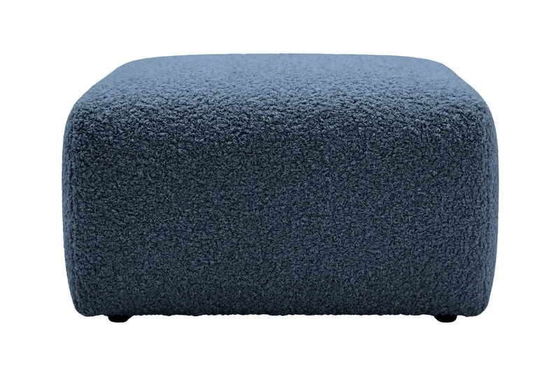ELIO POUF - Tissu bouclette