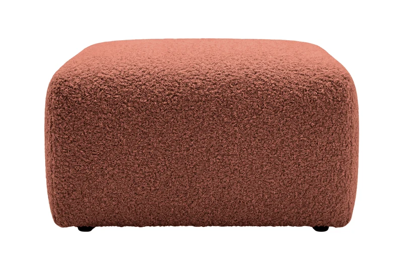 ELIO POUF - Tissu bouclette