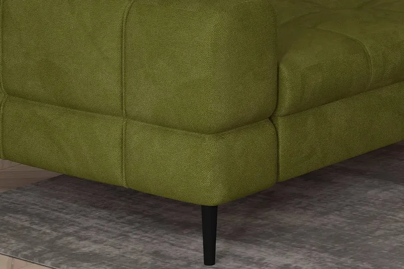 Canapé d'angle Convertible avec coffre de rangement BERGAMO L - 285 x 218 cm