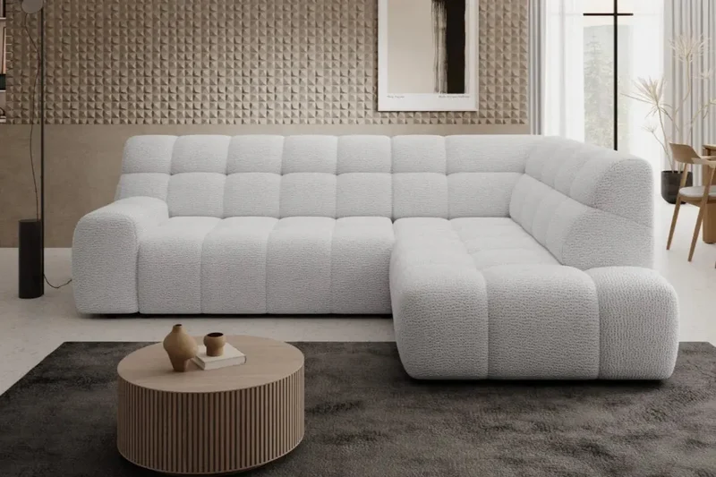 Canapé d'angle convertible électrique NIMBUS L - 267 x 207 cm