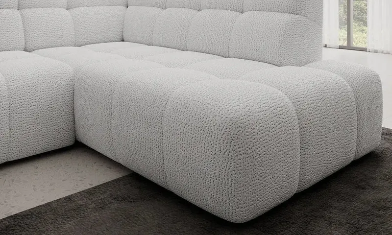 Canapé d'angle convertible électrique NIMBUS L - 267 x 207 cm