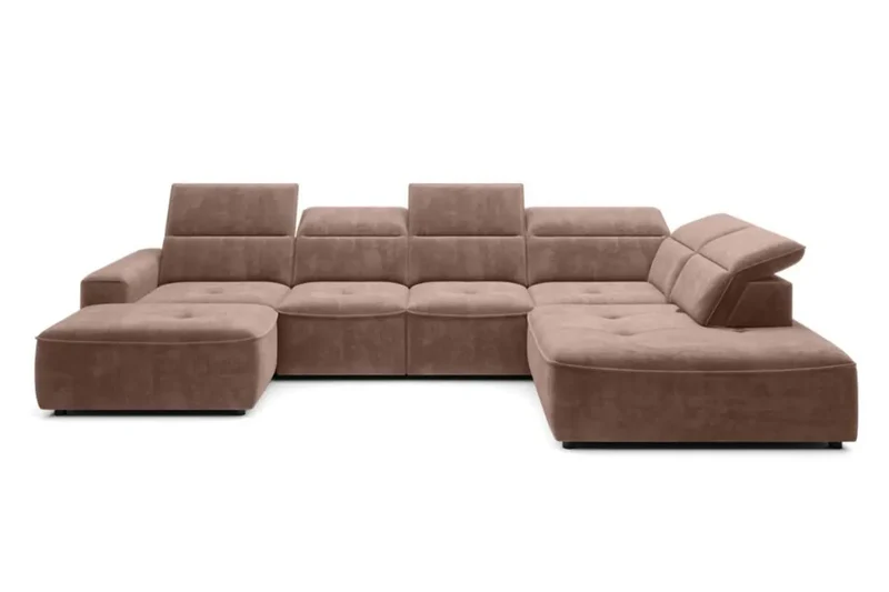 Canapé Panoramique Convertible Électrique MAGELLAN XL - 376 x 227 x 182 cm