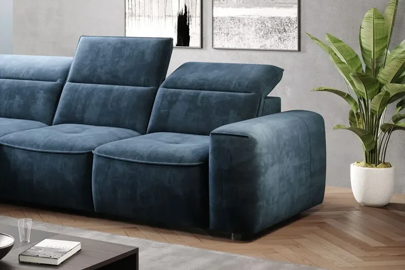 Canapé d'angle Convertible Électrique MAGELLAN L - 296 x 227 cm
