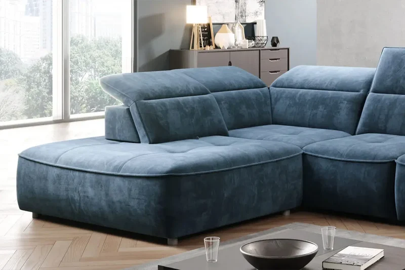 Canapé d'angle Convertible Électrique MAGELLAN L - 296 x 227 cm