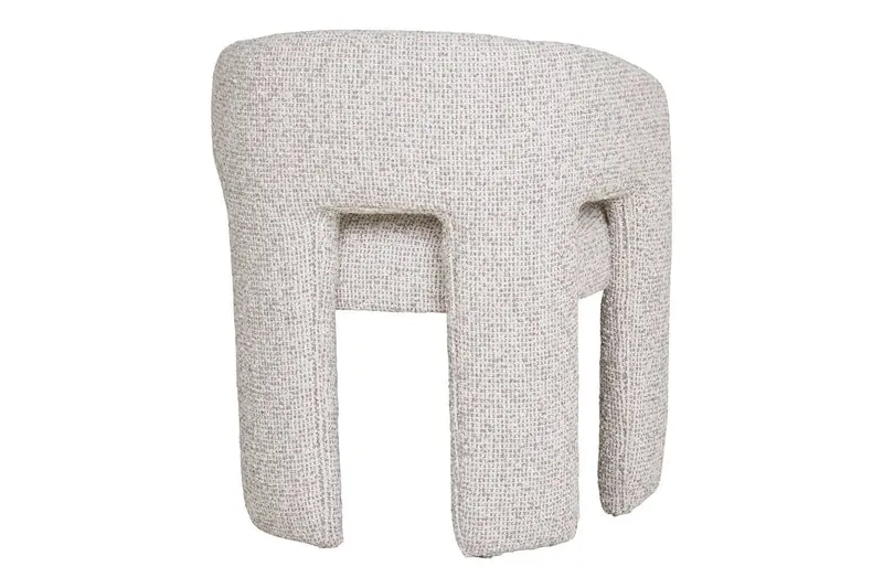 Fauteuil avec accoudoirs en Tissu Chiné MONROE - 58 x 55 cm