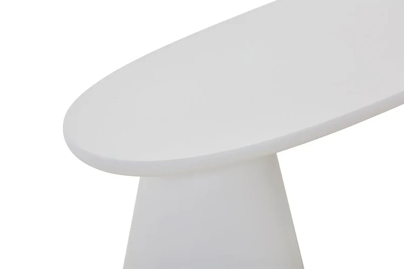 Meuble TV Effet Ciment Ecru TAVINA pour votre salon - 160 cm