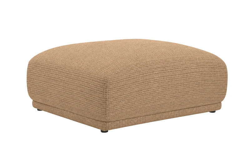 ROSALIE POUF - Tissu chenille