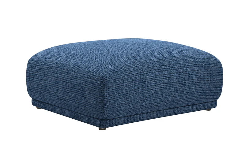 ROSALIE POUF - Tissu chenille