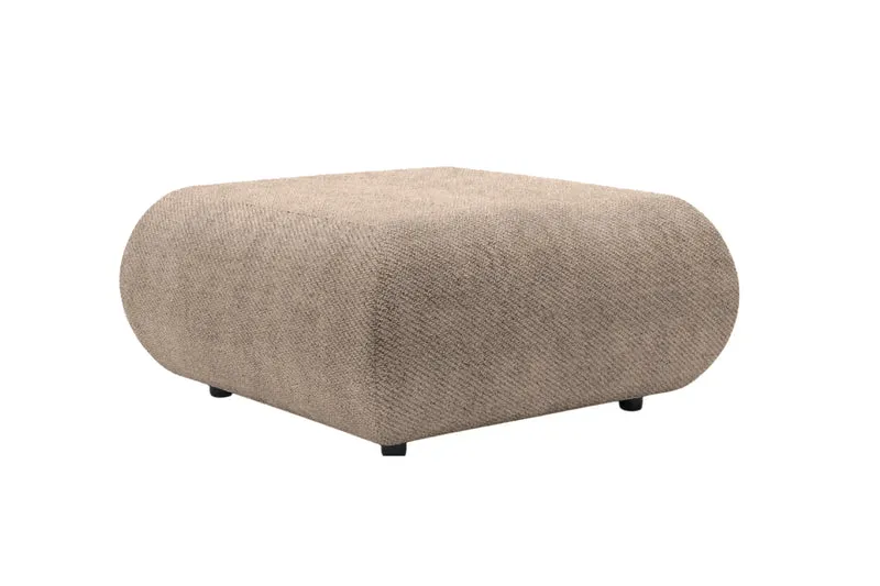 LEVI POUF - Tissu lisse