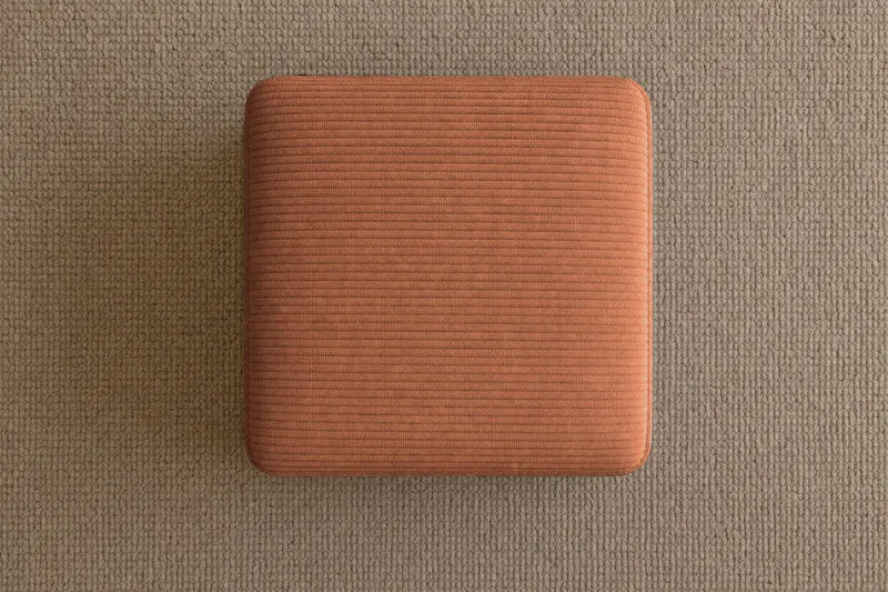 OSCAR POUF - Velours côtelé