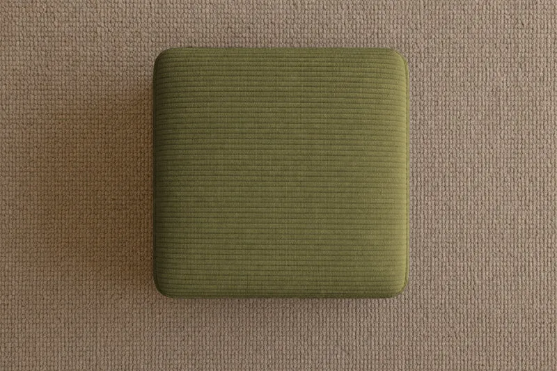 OSCAR POUF - Velours côtelé