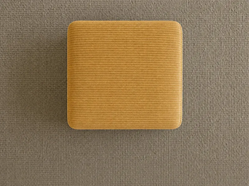OSCAR POUF - Velours côtelé