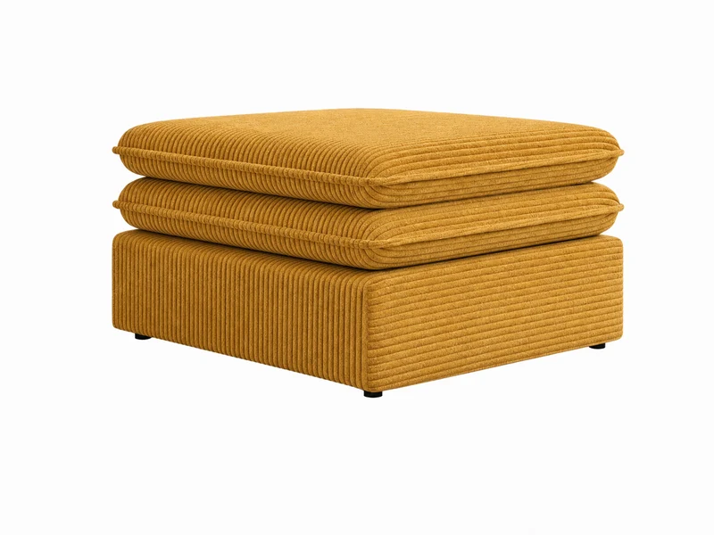 OSCAR POUF - Velours côtelé