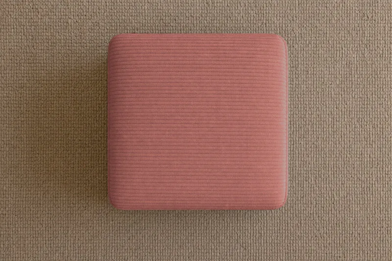 OSCAR POUF - Velours côtelé