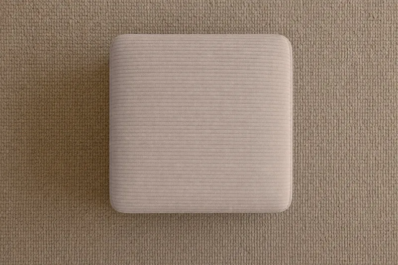 OSCAR POUF - Velours côtelé